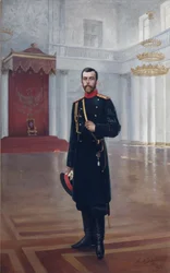 Portrait of Emperor Nicholas II 1868-1918, 1898