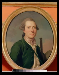 Count Pierre-Francois de Cluzel in Hunting Dress
