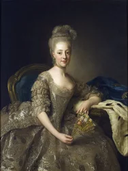 Portrait of Hedwig Elisabeth Charlotte of Holstein Gottorp