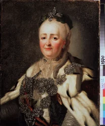 Portrait of Catherine II (1729-1796), Empress of Russia