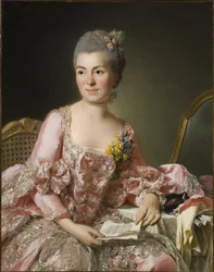 Portrait of Marie-Suzanne Giroust, Madame Roslin, 1734-1772, 1770