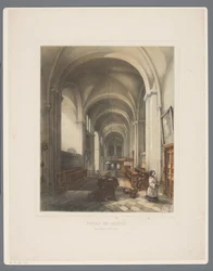 Interior of Rolduc Abbey Church (series title: Rolduc and Its Surroundings)