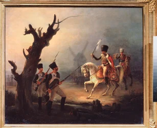 The Turkish Envoys - Painting by Alexander Schwabe (1818-1872)