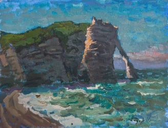 Normandy Etretat Study 2