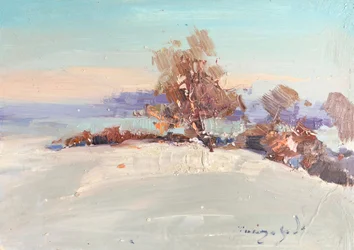 Winter Landscape Glow