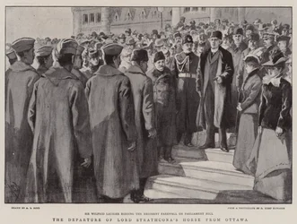 The Departure of Lord Strathcona