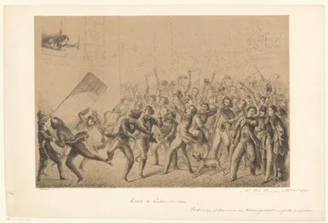 Celebrating Students Greet Their Idol Franz Liszt (Liszt in Leiden in 184*) (From the Past)