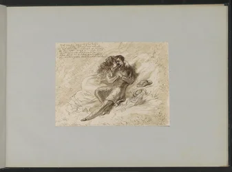 Loving Couple in a Landscape