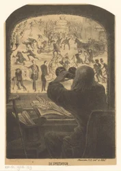 Man with Binoculars