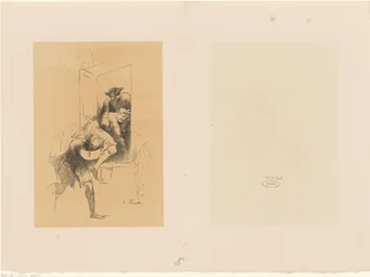 Man Being Lifted into a Carriage