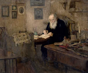 Portrait of Leo Tolstoy