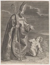Saint Augustine Appearing to a Child on a Beach, ca. 1662-95