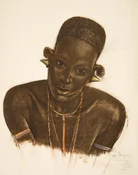 Femme MGogo (Dodoma), from Dessins et Peintures d