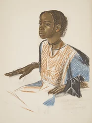 Bornou Girl (Fort Lamy), from Dessins et Peintures d