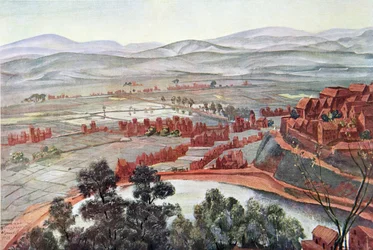 Tananarive, view of the Queen