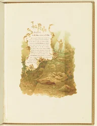 Program for the ballet La Perle by Marius Petipa and Riccardo Drigo