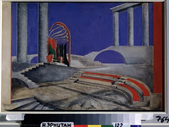 Stage Design Revue for the Edition Decors de Theatre