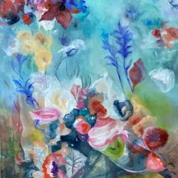 Colorful Abstract Flowers