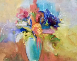 Colorful Abstract Flowers