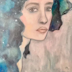 Cosmic Woman Portrait