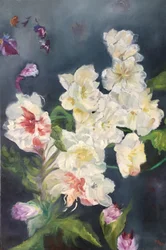 Soft White Blooms