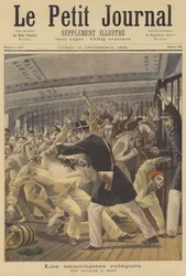 Revolt by Anarchist Prisoners on Board a Ship Transporting Them to French Guiana