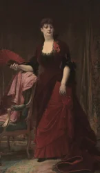 Portrait of Arabella Worsham (later Arabella Huntington)