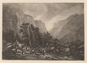 Couple by a Ruined House