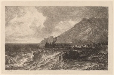 Shipwreck on a Shore