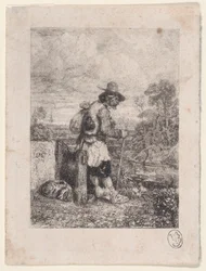 A Beggar, 1833-38