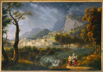 Imaginary Landscape After Studies Made in the Alps and in Italy
