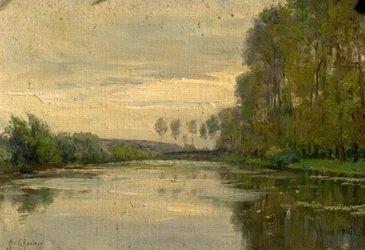 River Scene, the Lower Loire, France