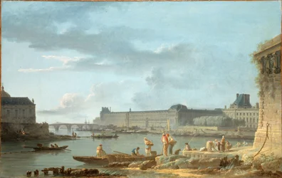 The Louvre and the Pont Royal, seen from the Pont-Neuf