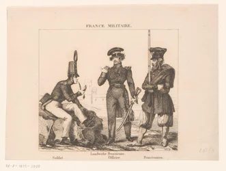 Three French Soldiers