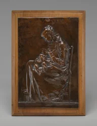 Maternity, or Young Woman Nursing a Child, model 1882