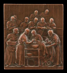 Monod Demonstrating a Procedure in the Operating Theatre (reverse)