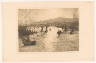 Harbor at Sunset