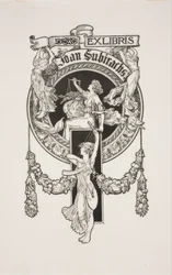 Book-Plate of Joan Subirachs