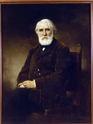 Portrait of the Author Ivan S. Turgenev (1818-1883)