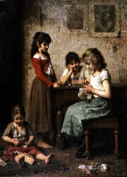 The Young Seamstress