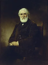 Portrait of the author Ivan S. Turgenev