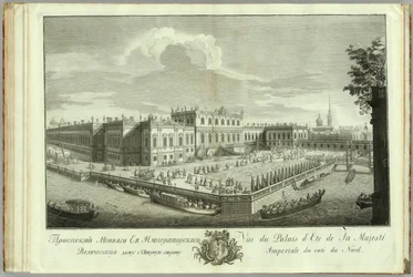 The Summer Palace in St. Petersburg Book to the 50th anniversary of the founding of St. Petersburg