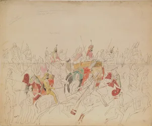Maharaja Sher Singh of Punjab and His Court, 1846