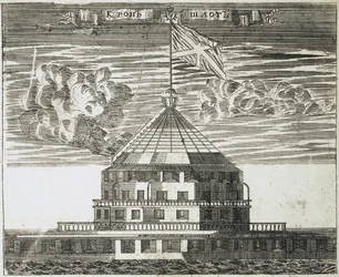 Fort Kronschlot in Kronstadt, 1717