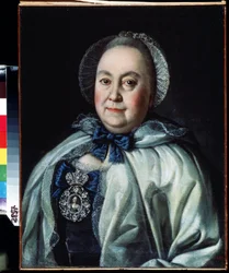 Portrait of the Lady in Waiting Countess Maria A. Rumyantseva