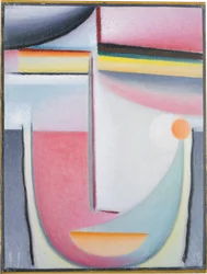 Abstract Head: Symphony in Pink