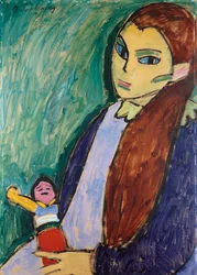 Girl with Doll