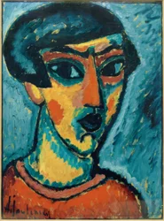 Head in Blue