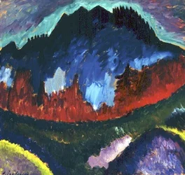 Landscape near Oberstdorf