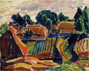 Landscape. 1908-12